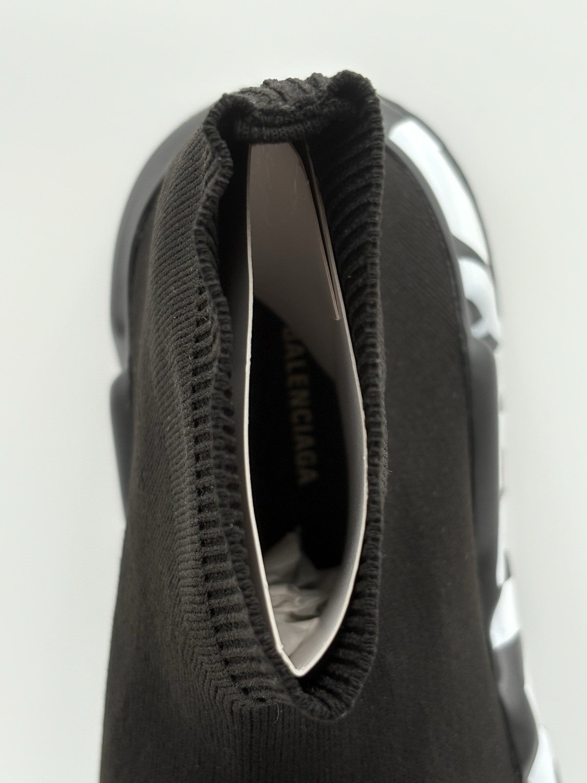 Size 41 (8 US) - Balenciaga Speed Graffiti Trainer  ' Black ' | BRAND NEW