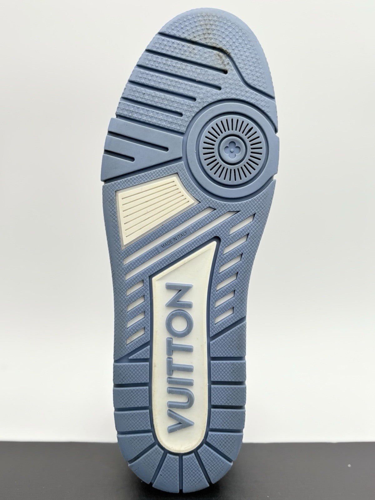 Size 11 LV (12-12.5 US) Louis Vuitton Denim Trainer ' Blue ' | SUPER CLEAN!