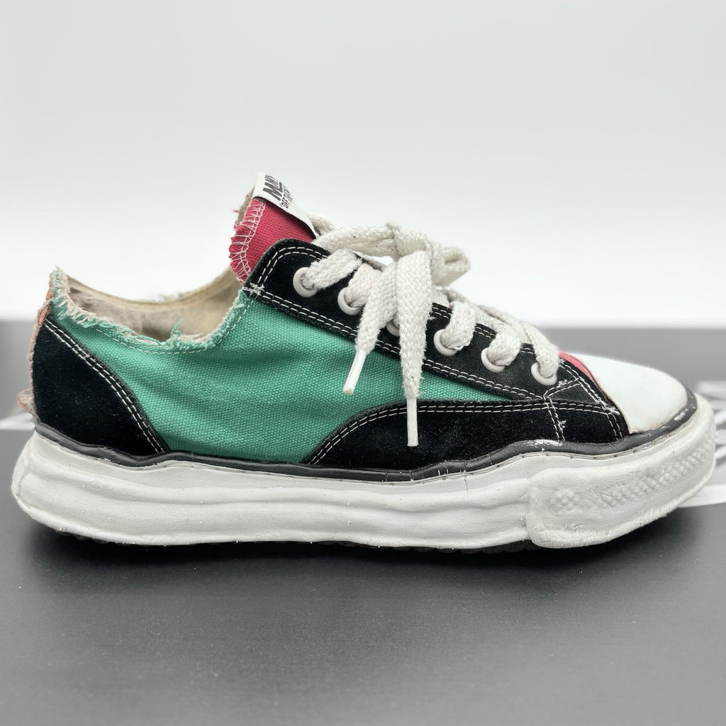 Size 44 (11 US) Maison Mihara Yasuhiro OG Sole Canvas ' Multi Color '