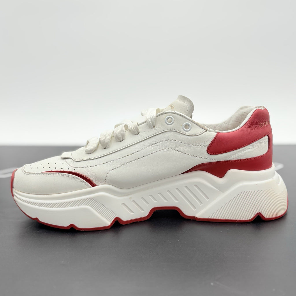 Size 10 UK (11 US) - Dolce Gabbana Daymaster ' White Red ' | GOOD CONDITION!