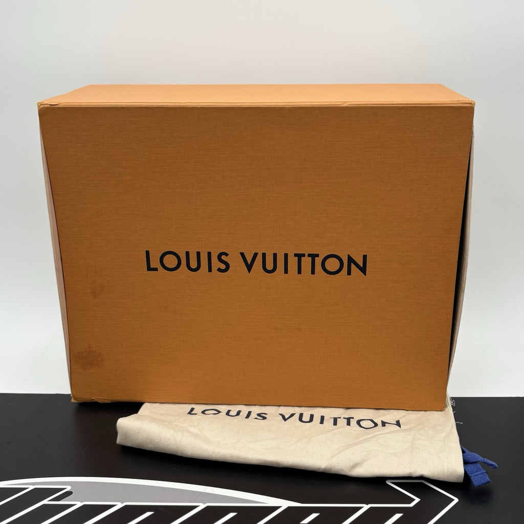 Size 11 LV (12-12.5 US) Louis Vuitton Trainer ' White Green ' | GREAT CONDITION!