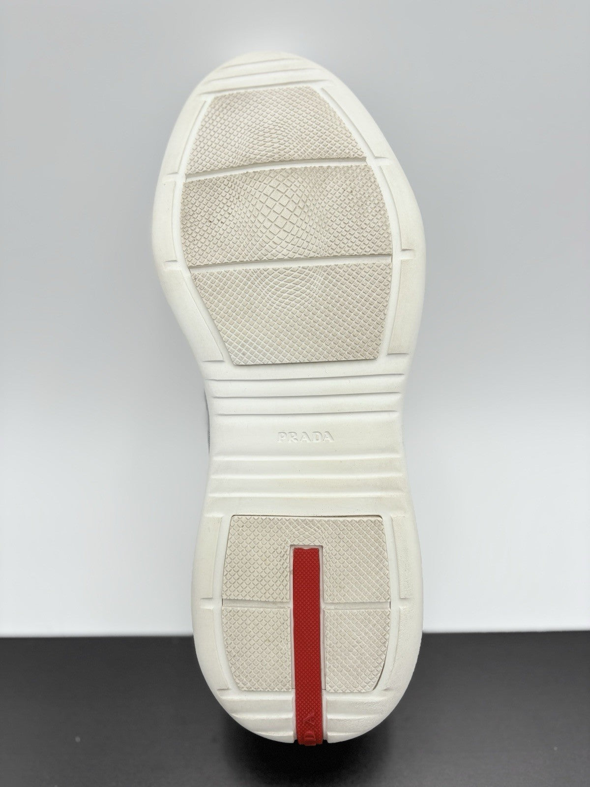 Size 10 UK (11 US) - Prada America Cup ' Grey White ' | GREAT CONDITION!