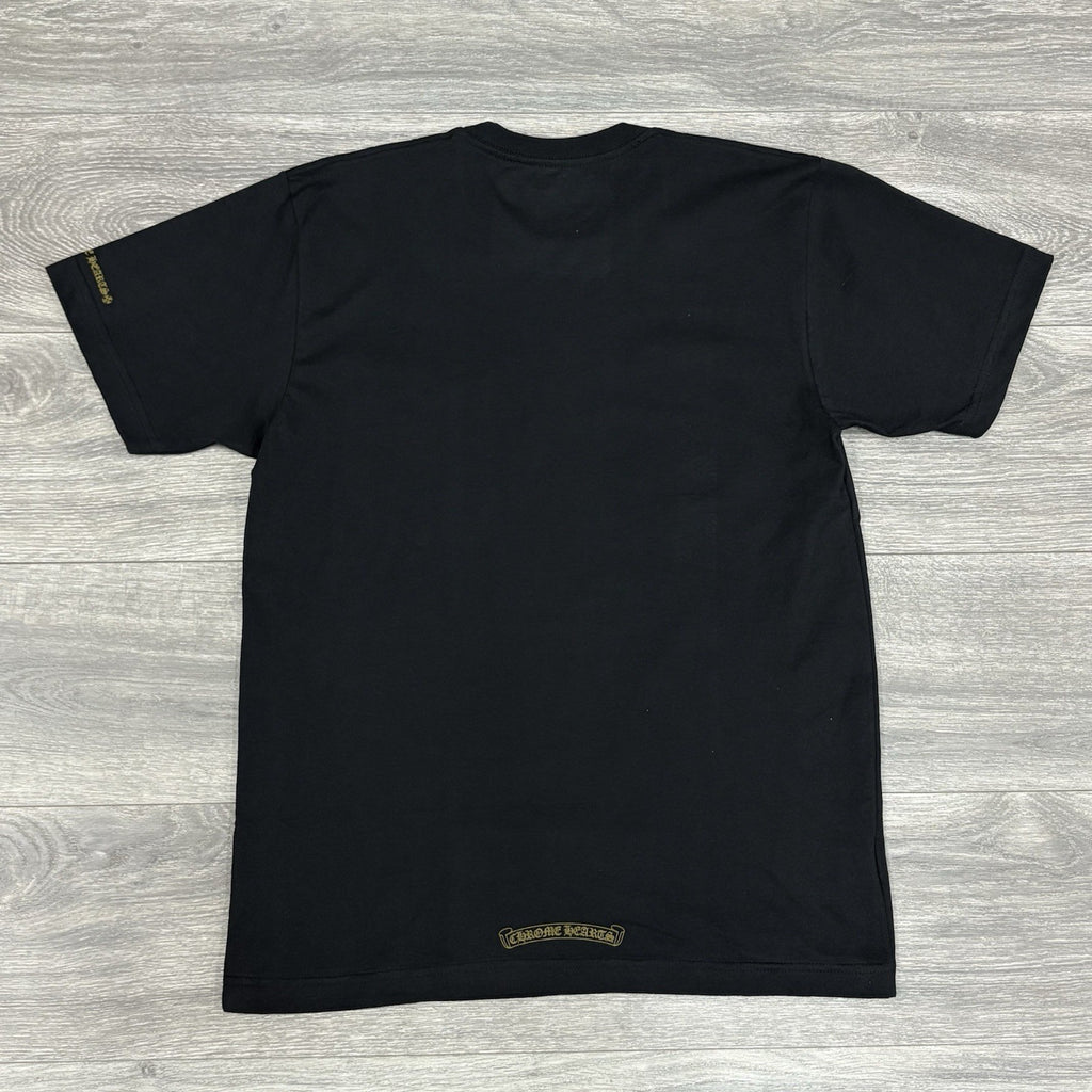 Size Large - Chrome Hearts Neck Logo T-Shirt ' Olive Collar ' | BRAND NEW!