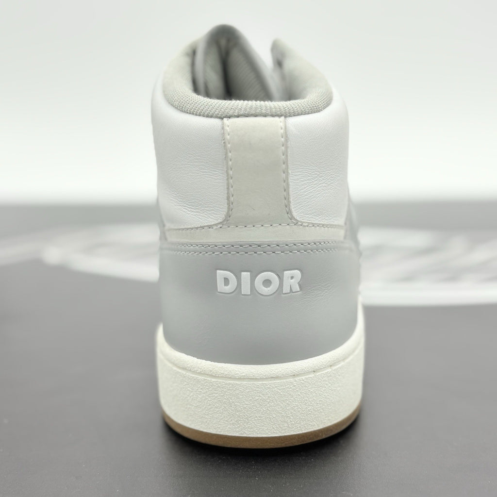 Size 45 (12 US) Dior B27 Oblique High Top ' Grey ' | SUPER CLEAN!