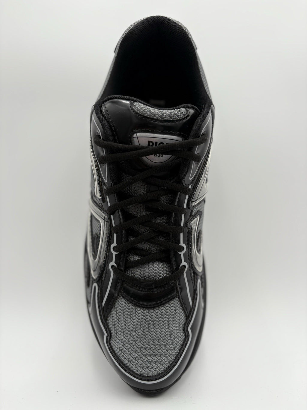 Size 45 (12 US) Dior B30 Reflective Sneaker ' Black Gray ' | EXCELLENT COND!