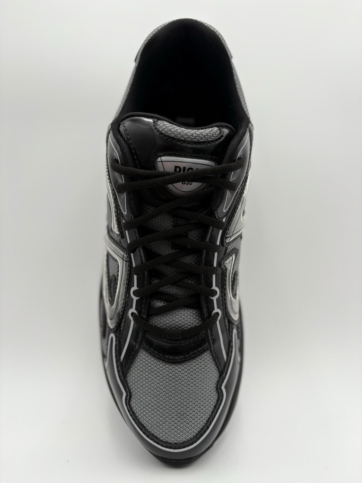 Size 45 (12 US) Dior B30 Reflective Sneaker ' Black Gray ' | EXCELLENT COND!