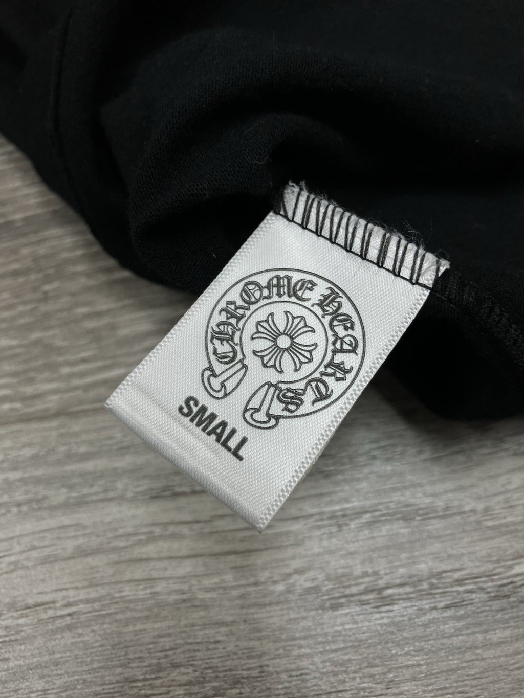 Size Small - Chrome Hearts Square Cross Pocket T-Shirt ' Black '| GOOD CONDITION
