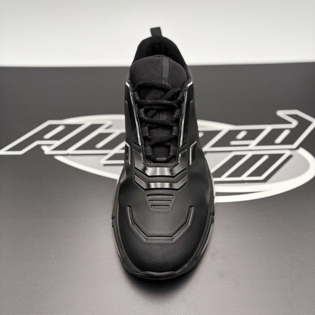 Size 8.5 UK (9.5 US) Prada Collision Technical Fabric ' Black ' | GREAT COND!