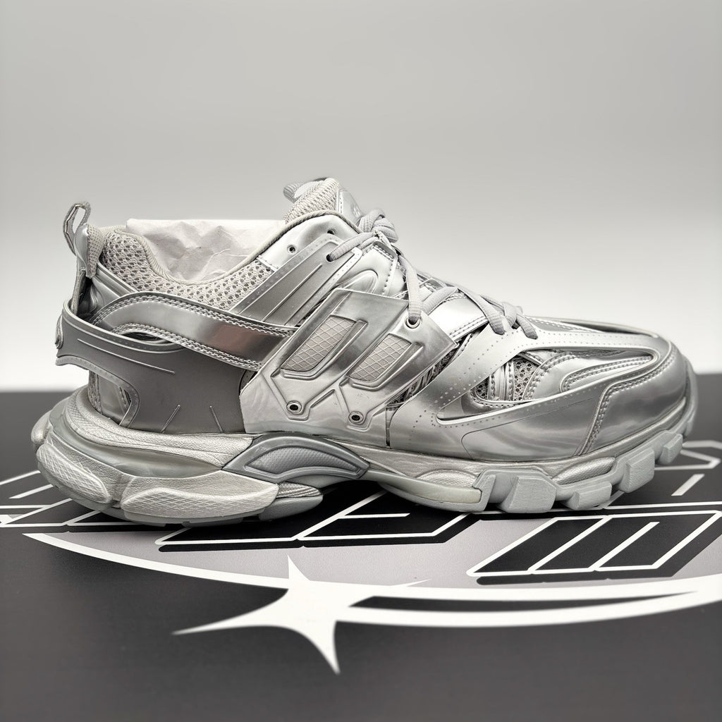 Size 45 EU (12 US) - Balenciaga Track ' Triple Silver ' | BRAND NEW!