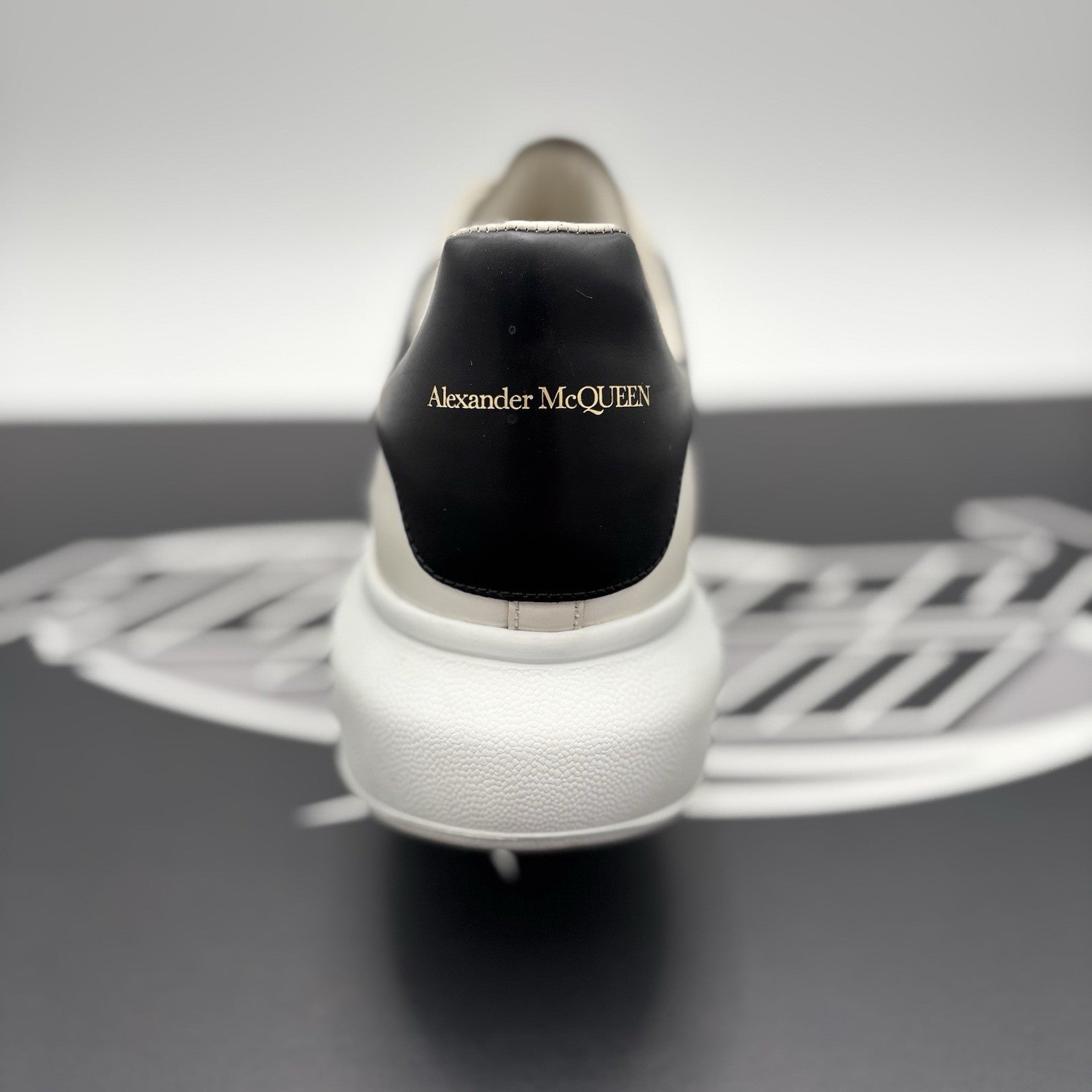 Size 47 (14 US) - Alexander McQueen ' White Black ' | GREAT CONDITION!