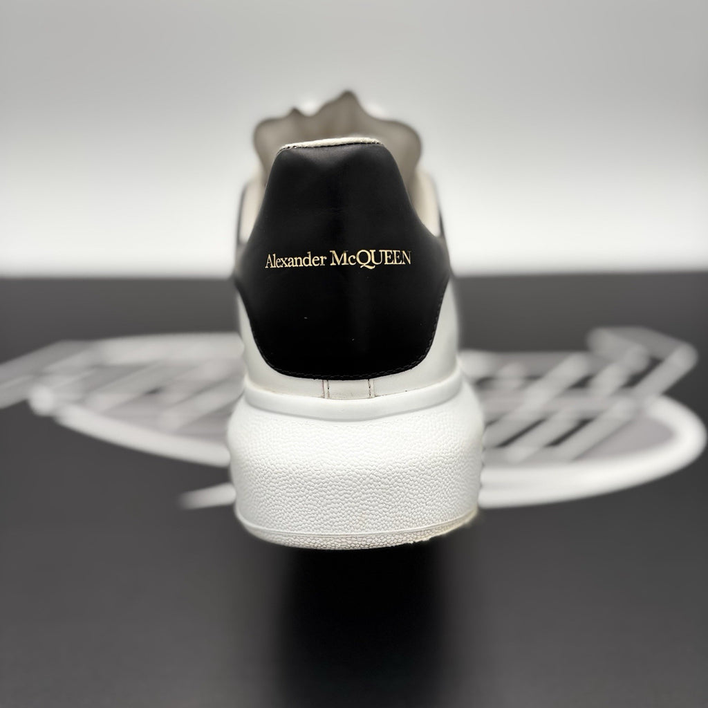 Size 46.5 (13.5 US) - Alexander McQueen ' White Black ' | GREAT CONDITION!