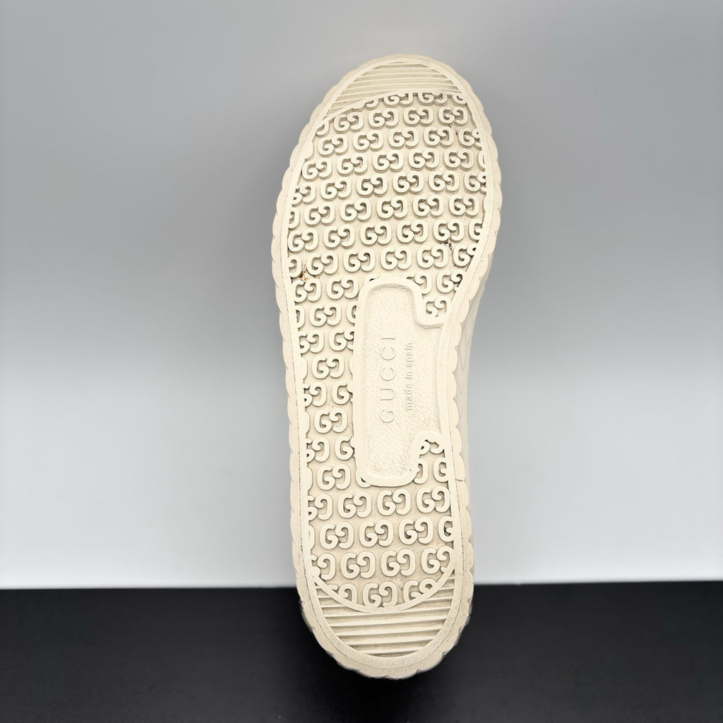 Size 10.5 G (11 US) - Gucci Monogram Jumbo GG High ‘ New Lace Tortuga ‘ | GREAT!