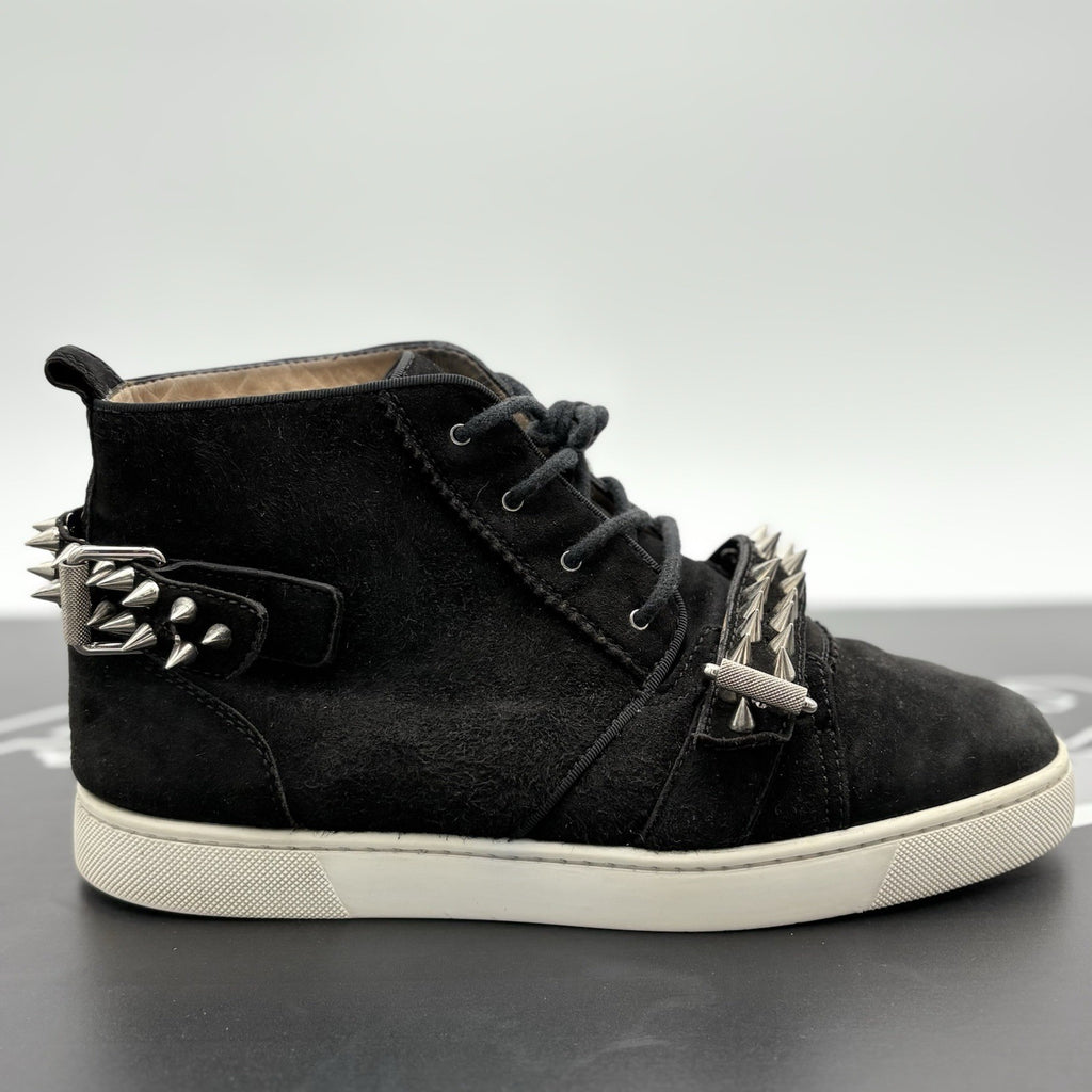 Size 41 (8 US) - Christian Louboutin High ' Nono Strap Spikes ' | GOOD CONDITION