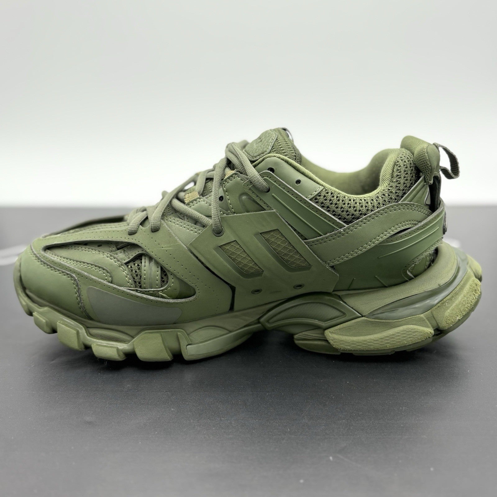 Size 42 (9 US) - Balenciaga Track Sneakers ' Khaki Green ' | GREAT CONDITION!