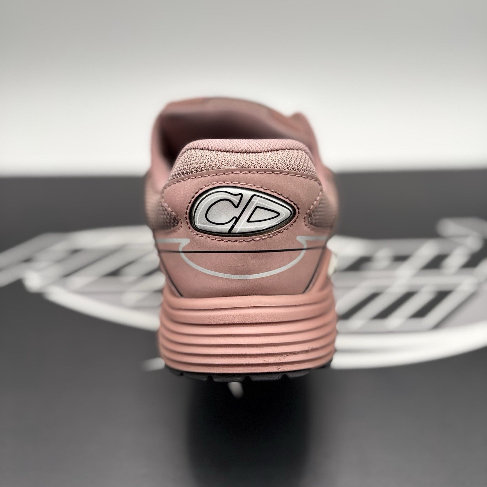 Size 44 (11 US) - Dior B30 Reflective Sneaker ' Rust Pink ' | GOOD CONDITION!