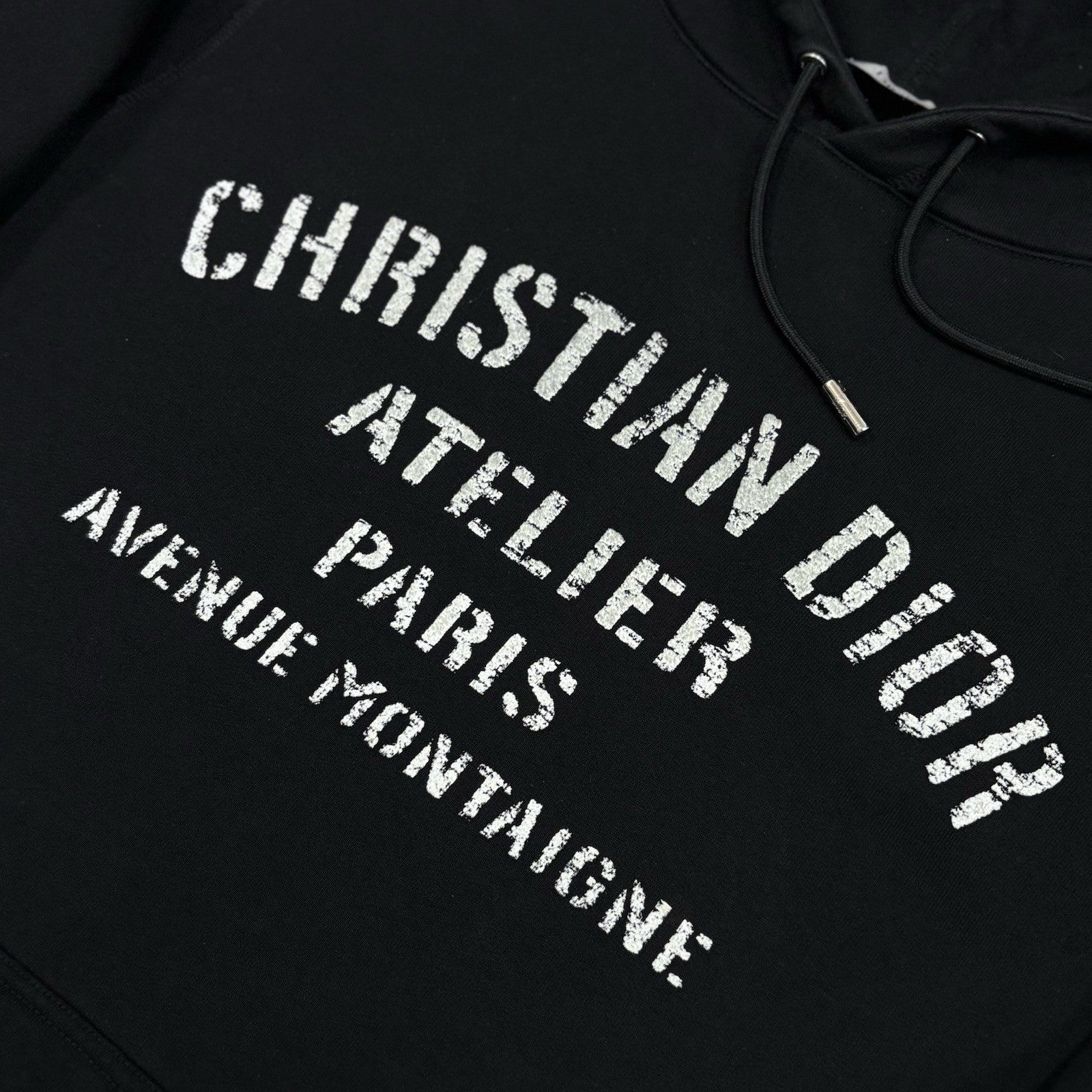 Size M - Dior Homme Atelier Hoodie ' Black ' | GREAT CONDITION!