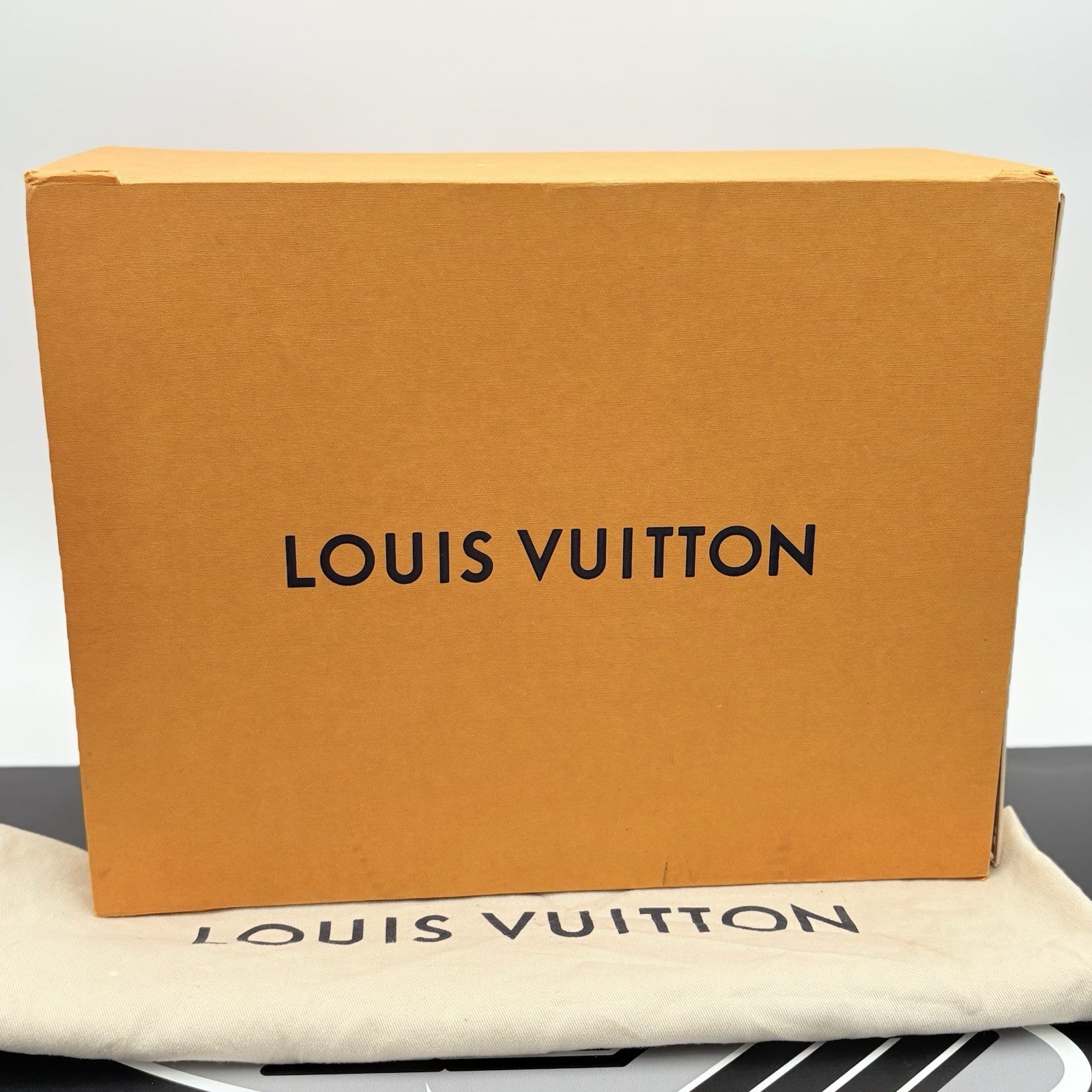 Size 8.5 LV (9.5-10 US) Louis Vuitton Denim Mid Trainer ' Blue ' | SUPER CLEAN!