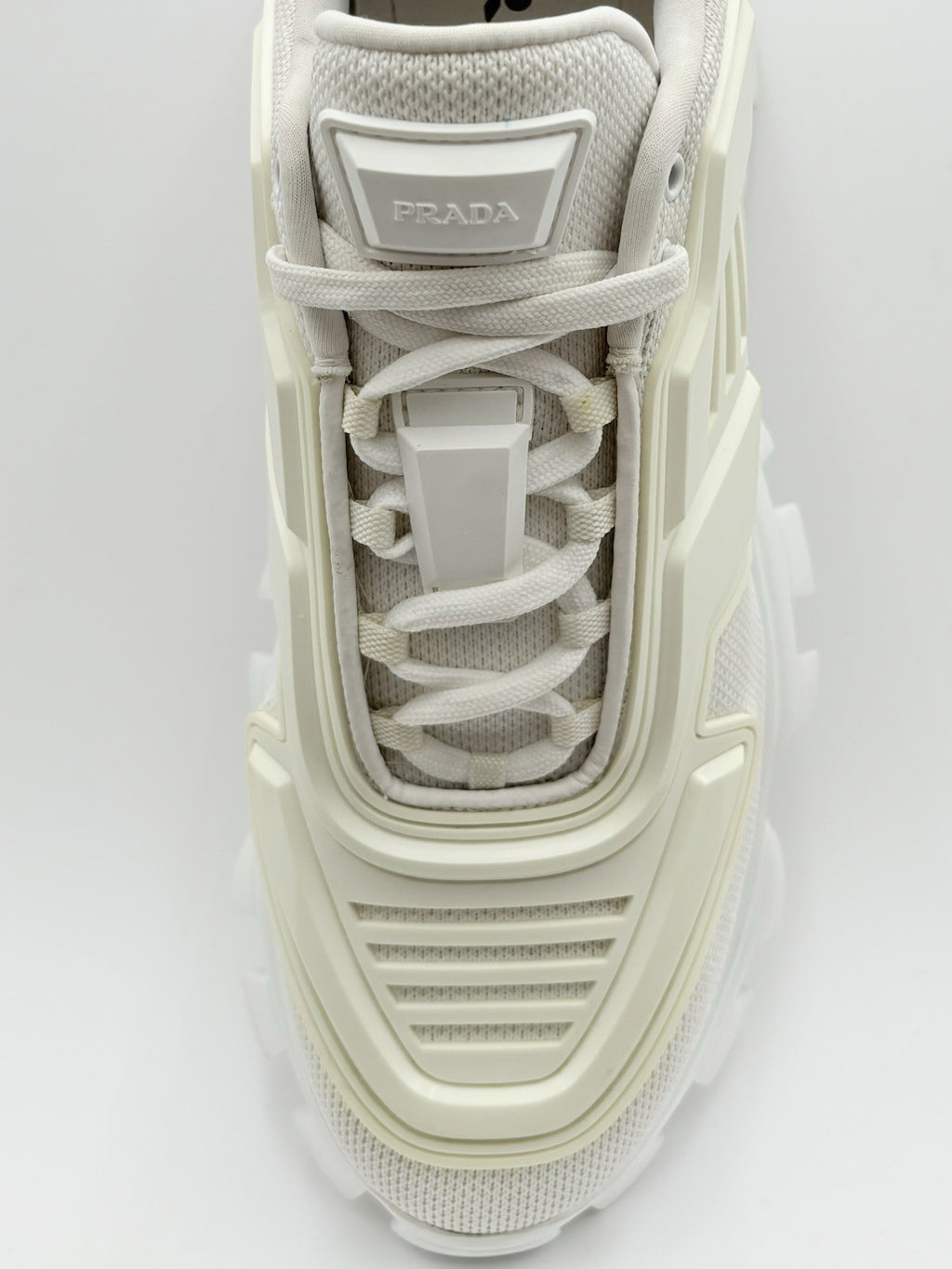 Size 8 UK (9 US) - Prada Cloudbust Thunder ' White ' | GREAT CONDITION!