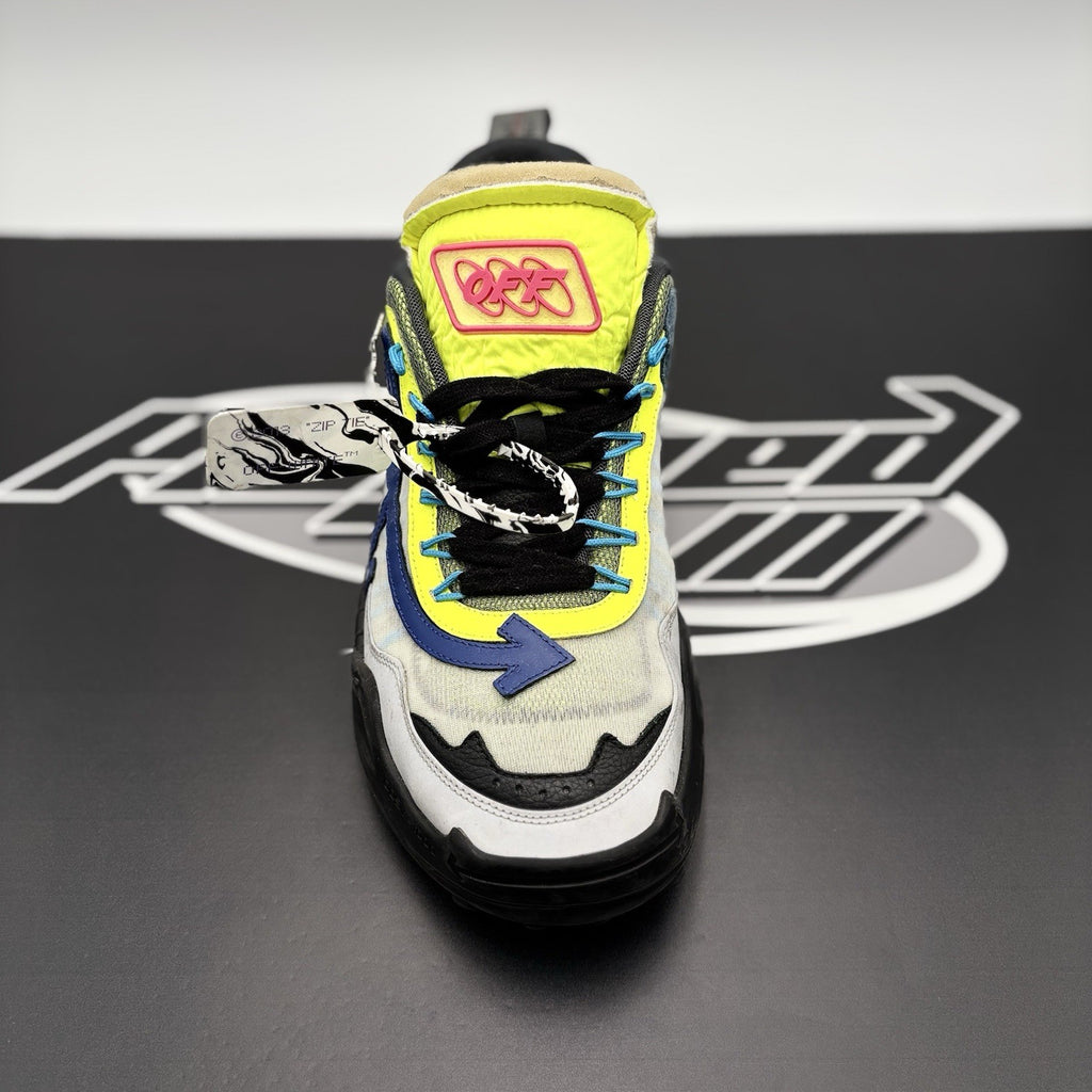 Size 44 (11 US) Off-White ODSY-1000 ' Grey Lime ' | GREAT CONDITION!