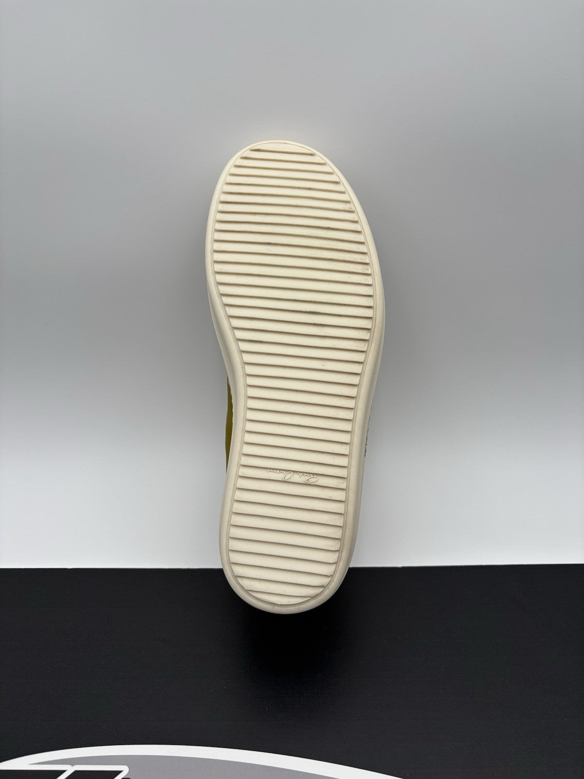 Size 44 (11 US) Rick Owens Low Leather  ' Acid Milk ' | GREAT CONDITION!