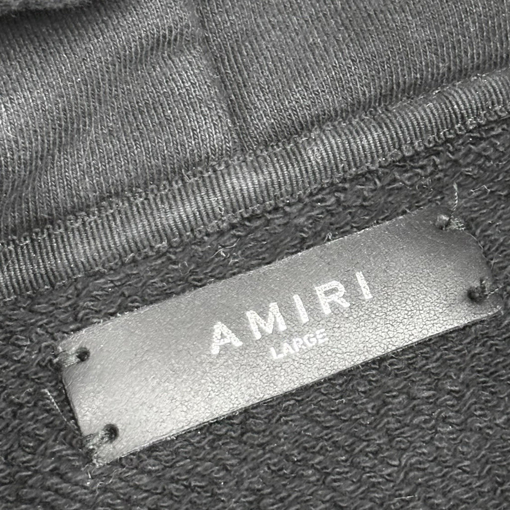 Size L - Amiri Core Logo Hoodie ' Black ' | GREAT CONDITION!