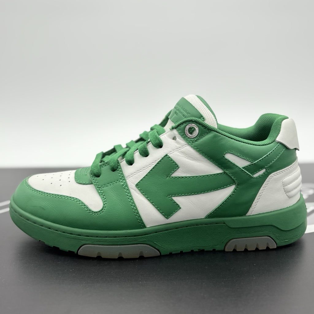 Size 42 (9 US) Off-White Out of Office ' Green White ' | GREAT CONDITION!