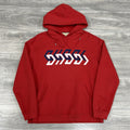 Size M - Gucci Mirrored Print Hoodie ' Red ' | GREAT CONDITION!