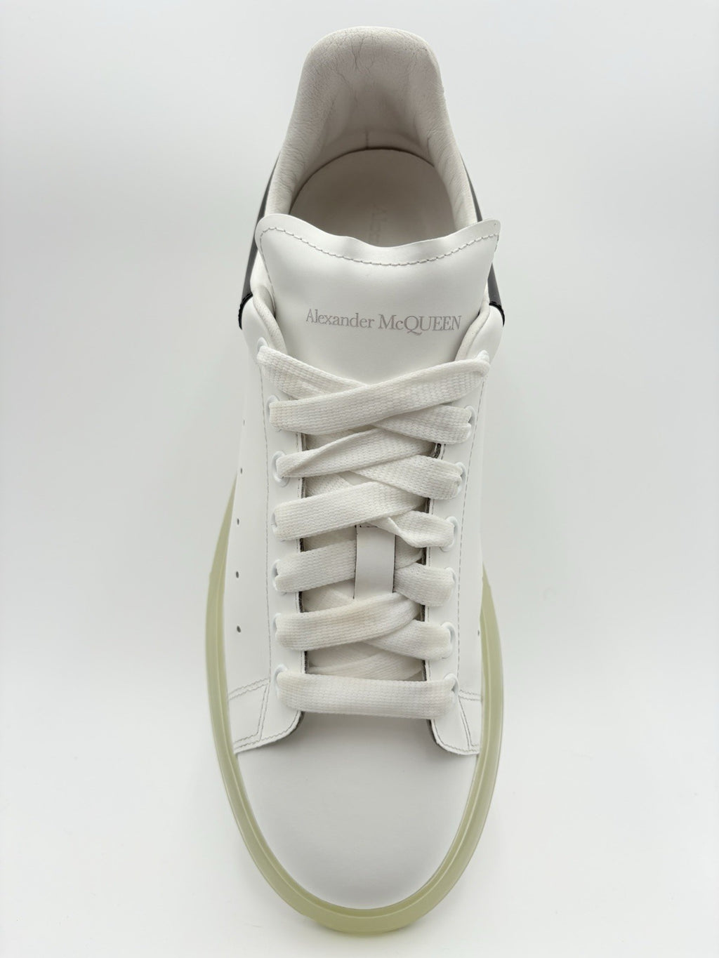 Size 45 (12 US) - Alexander McQueen ' White Black ' | GOOD CONDITION!
