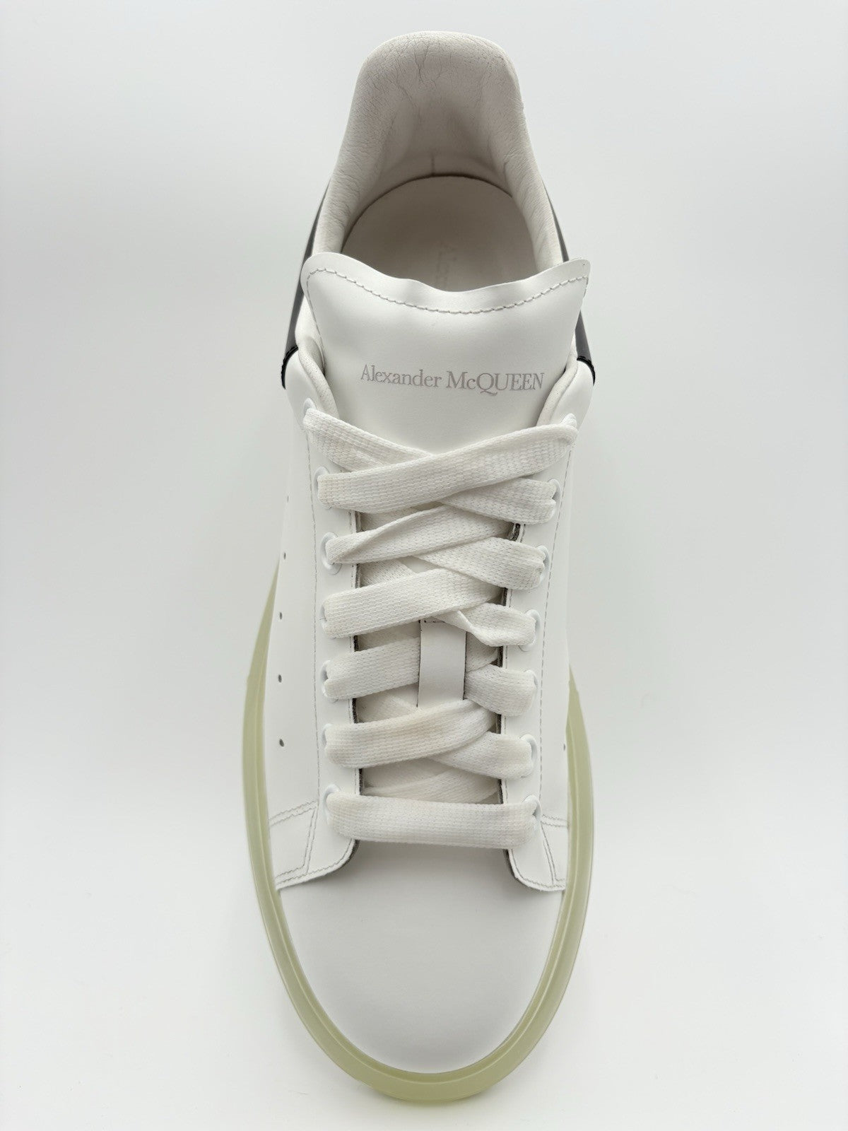 Size 45 (12 US) - Alexander McQueen ' White Black ' | GOOD CONDITION!