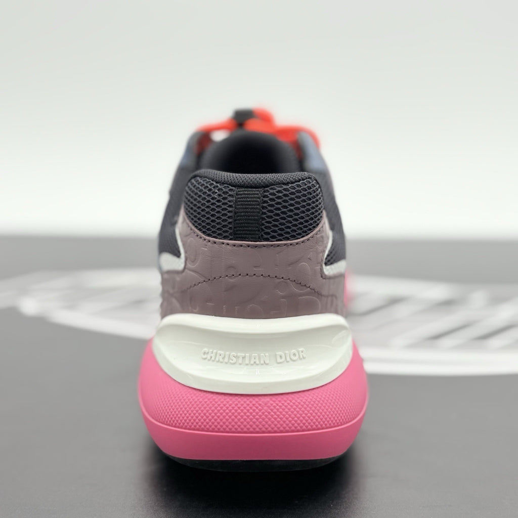 Size 41 (8 US) - Dior Mens B24 ' Muave Pink Navy ' Low Top | ONLY TRIED ON!