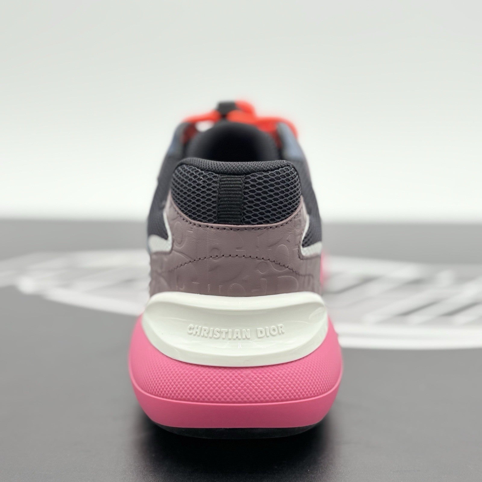 Size 41 (8 US) - Dior Mens B24 ' Muave Pink Navy ' Low Top | ONLY TRIED ON!