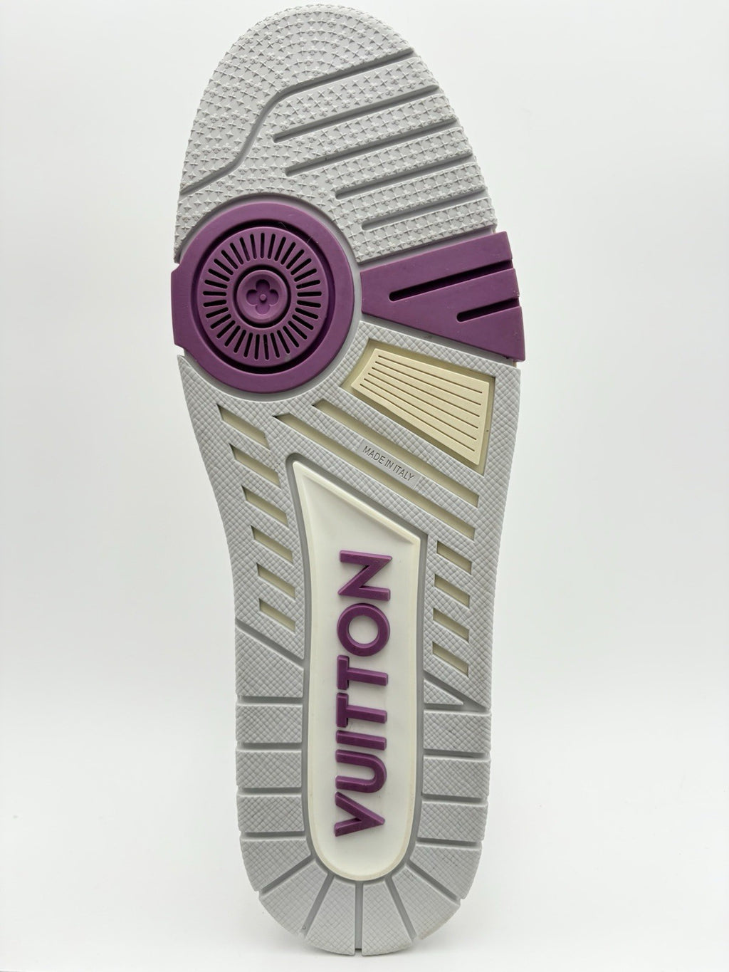 Size 12 LV (13-13.5 US) Louis Vuitton Strap Trainer ' Purple ' | SUPER CLEAN!