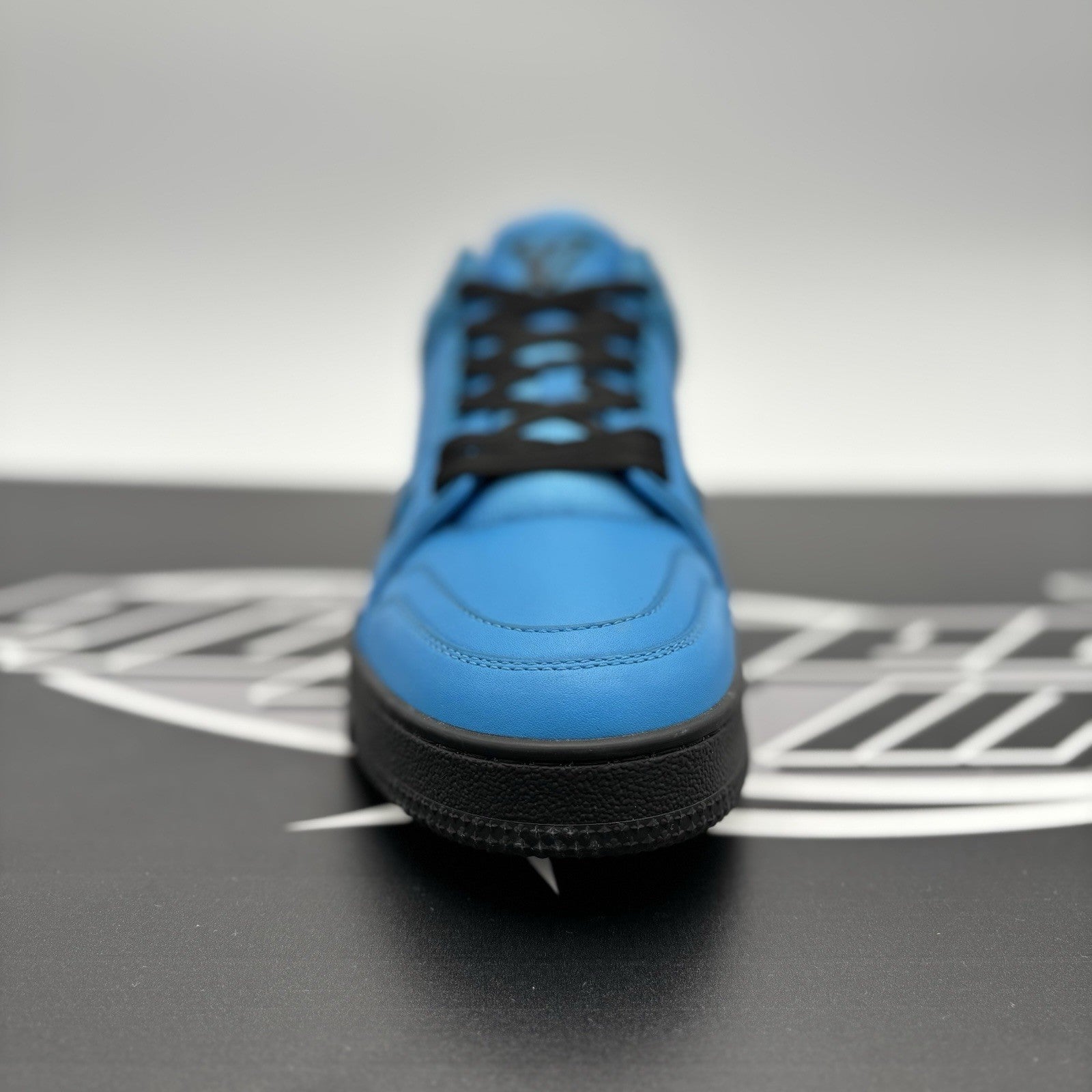 Size 6.5LV (7.5-8US) Louis Vuitton Virgil Abloh Trainer 'Blue Black' |1-3x Worn!