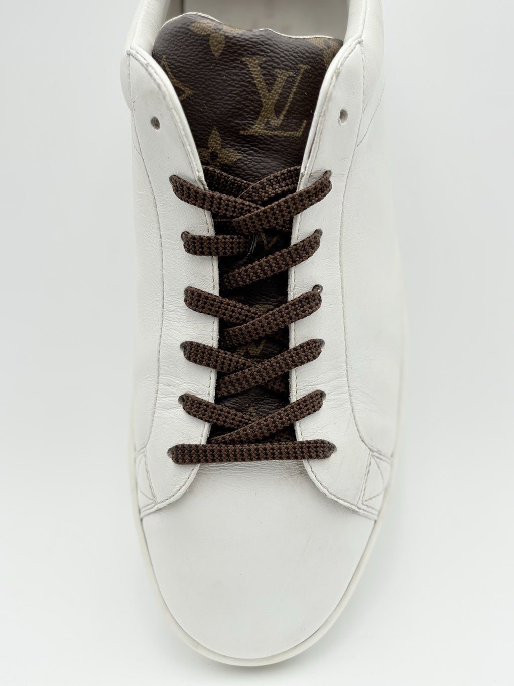 Size 10.5 LV (11.5-12 US) Louis Vuitton Luxembourg ' White ' | GOOD CONDITION!