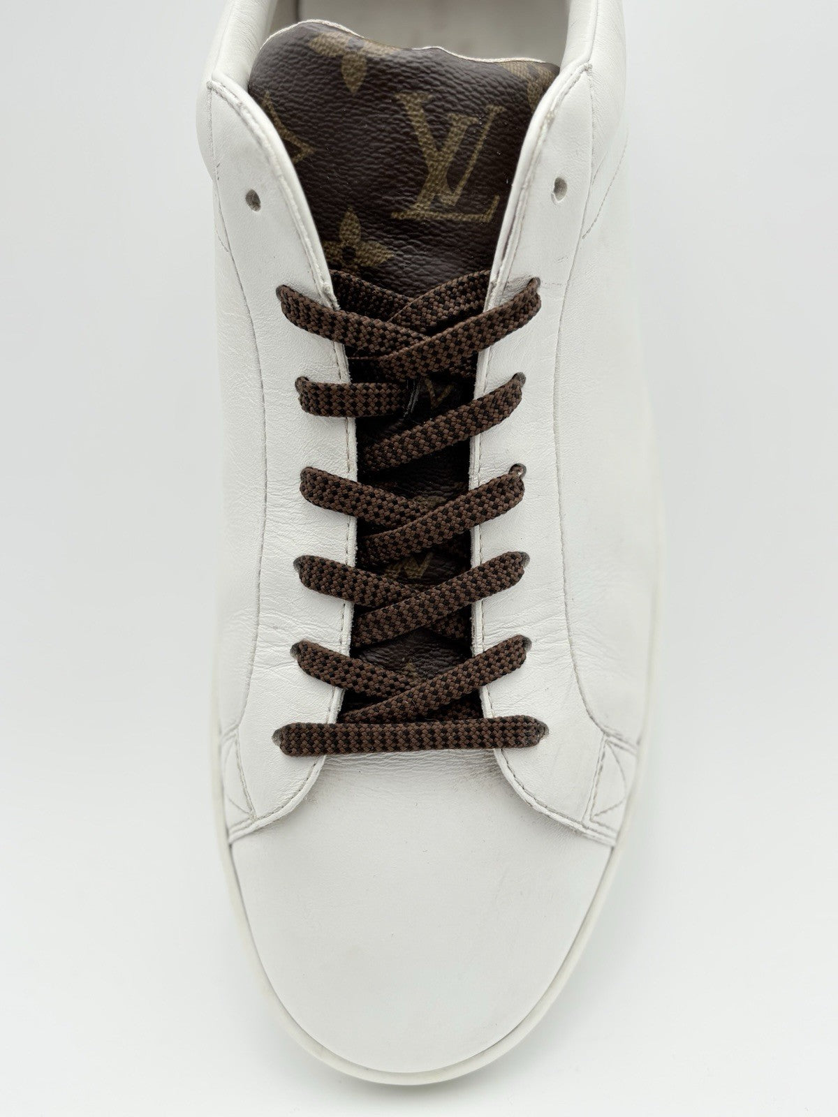 Size 10.5 LV (11.5-12 US) Louis Vuitton Luxembourg ' White ' | GOOD CONDITION!