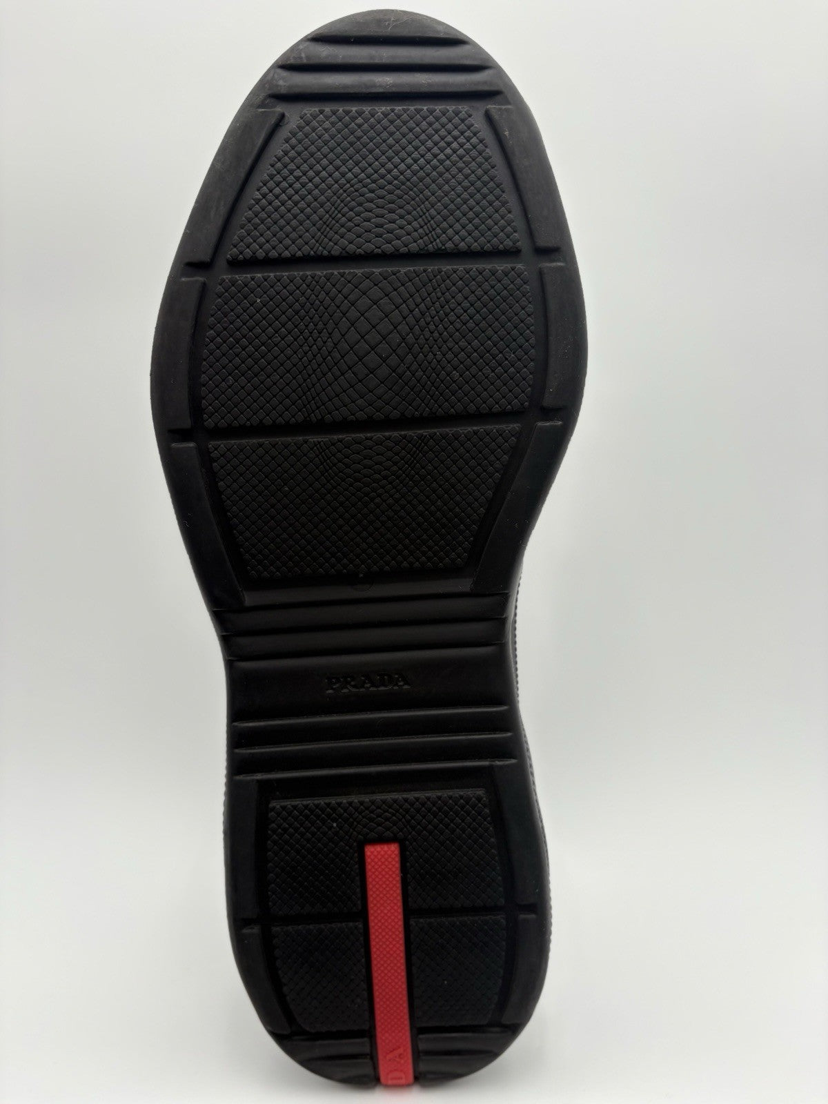 Size 43 (10 US) Prada America's Cup Soft Rubber ' Black ' | EXCELLENT CONDITION!