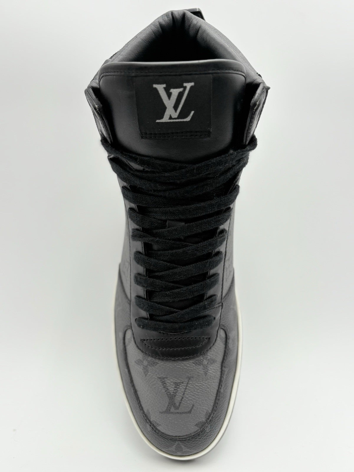 Size 7 LV (8-8.5 US) Louis Vuitton Eclipse Rivoli ' Black ' | SUPER CLEAN!