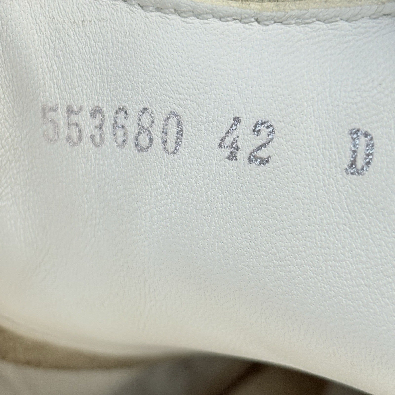 Size 42 (9 US) Alexander McQueen Oversized ' White Aruba Blue ' | GOOD CONDITION