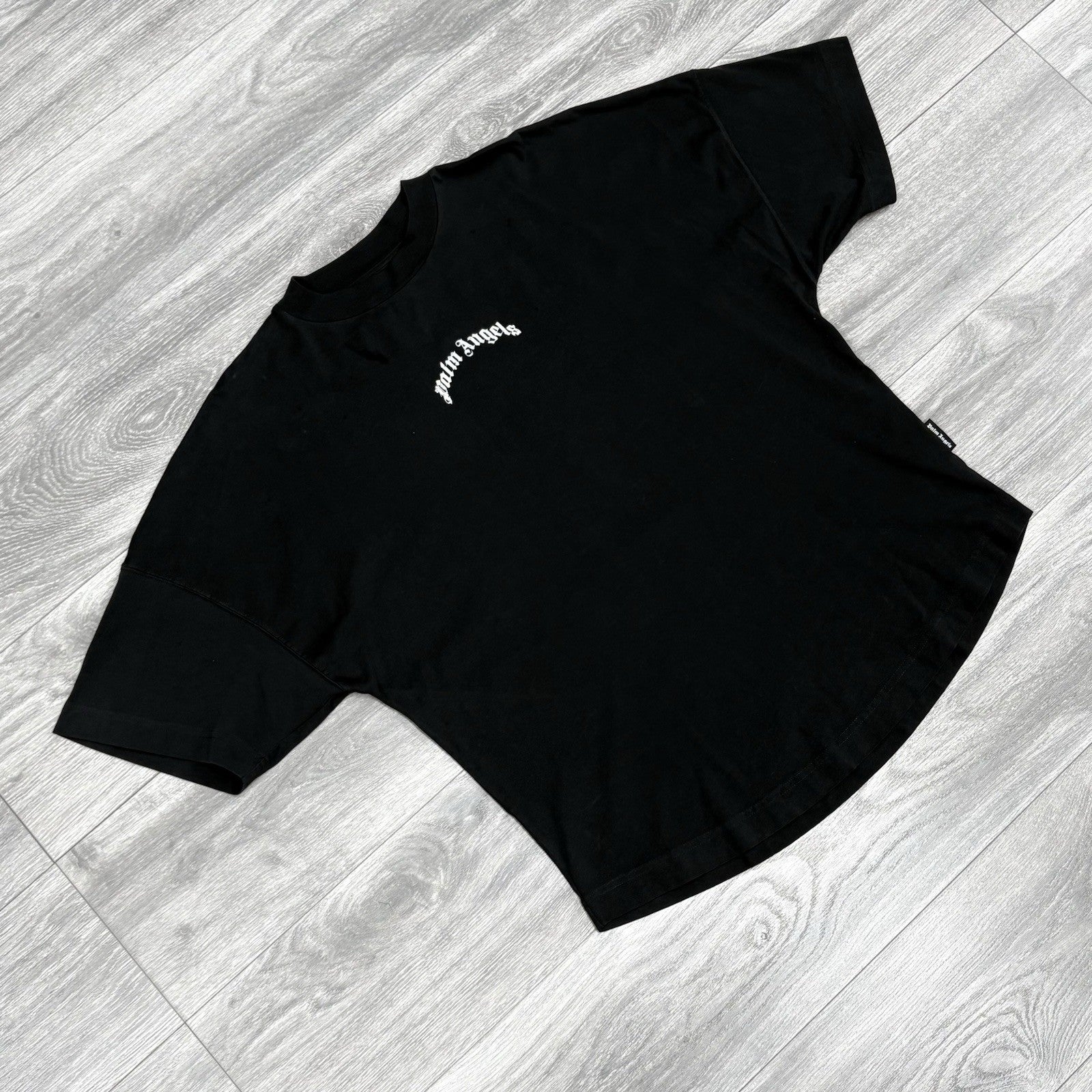 Size M - Palm Angels Classic Logo Over T-Shirt ' Black ' | GREAT CONDITION!