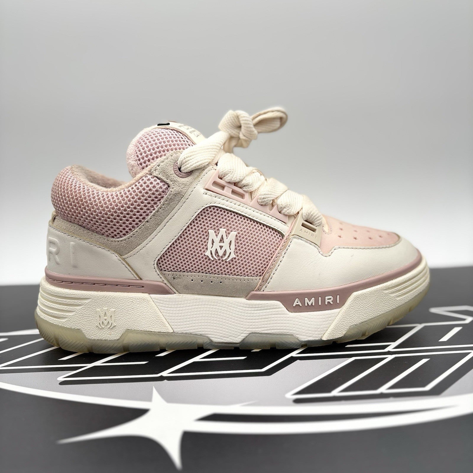Size 41 (8 US) Amiri MA-1 ' White Pink ' | GOOD CONDITION!