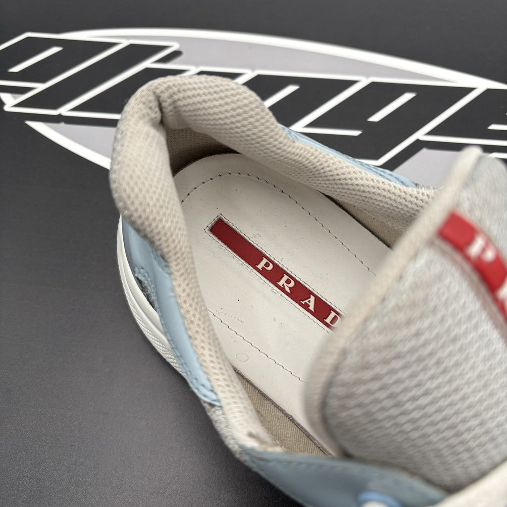 Size 9 UK (10 US) - Prada Americas Cup ' Sky Blue, White ' | GOOD CONDITION!