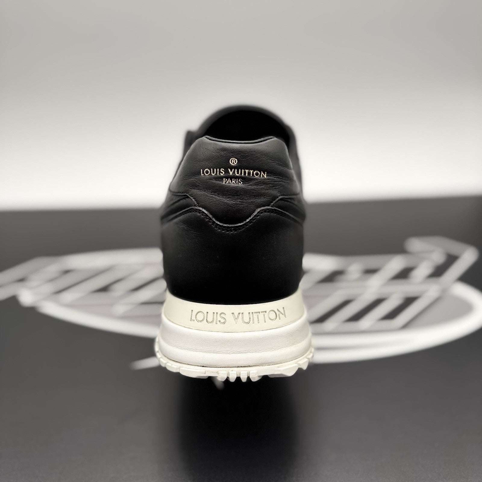 Size 9.5 LV (10.5-11 US) Louis Vuitton Runaway ' Black White ' | GREAT COND!