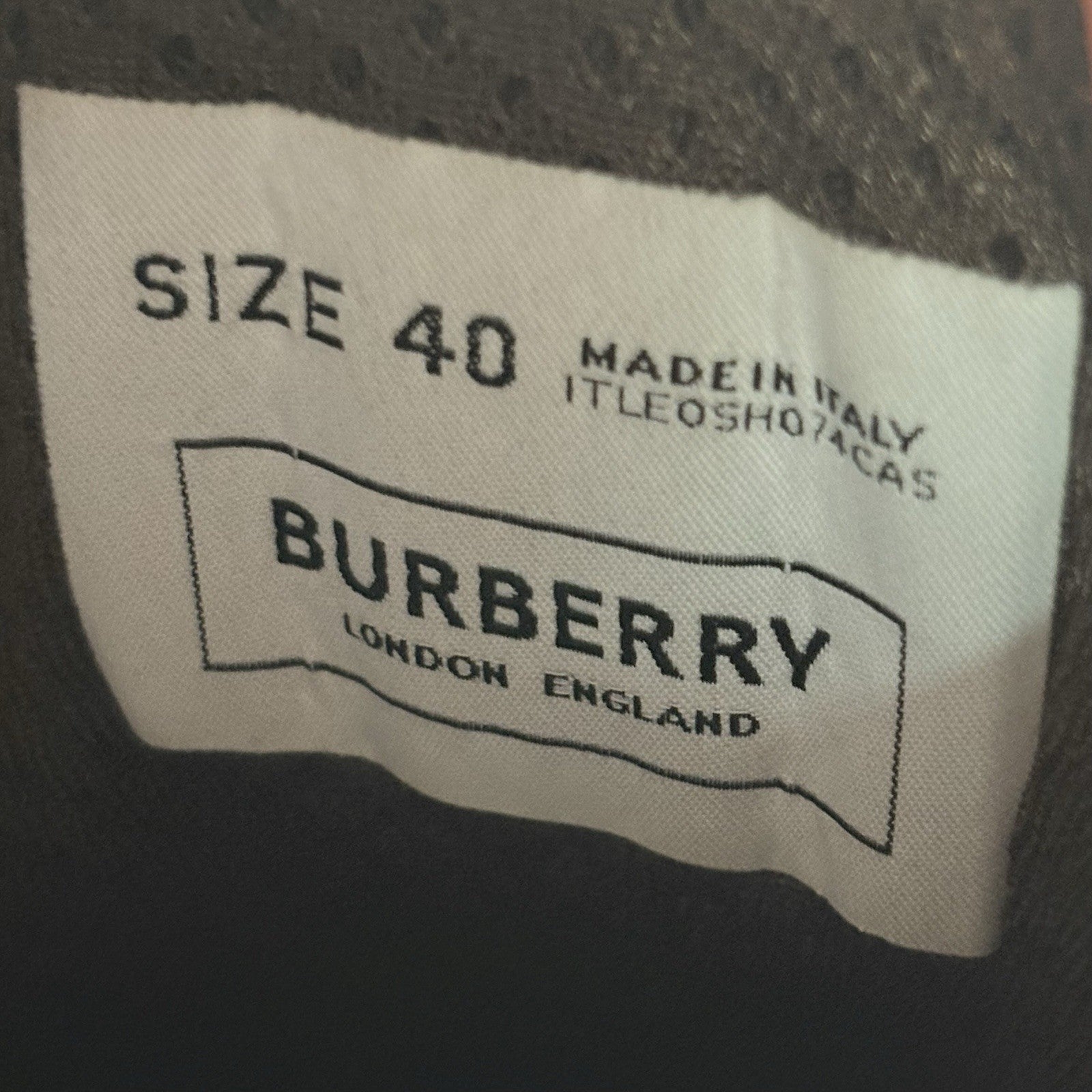 Size 40 (7 US) Burberry Arthur Low-Top  ' Deep Earth Brown ' | TRIED ON!