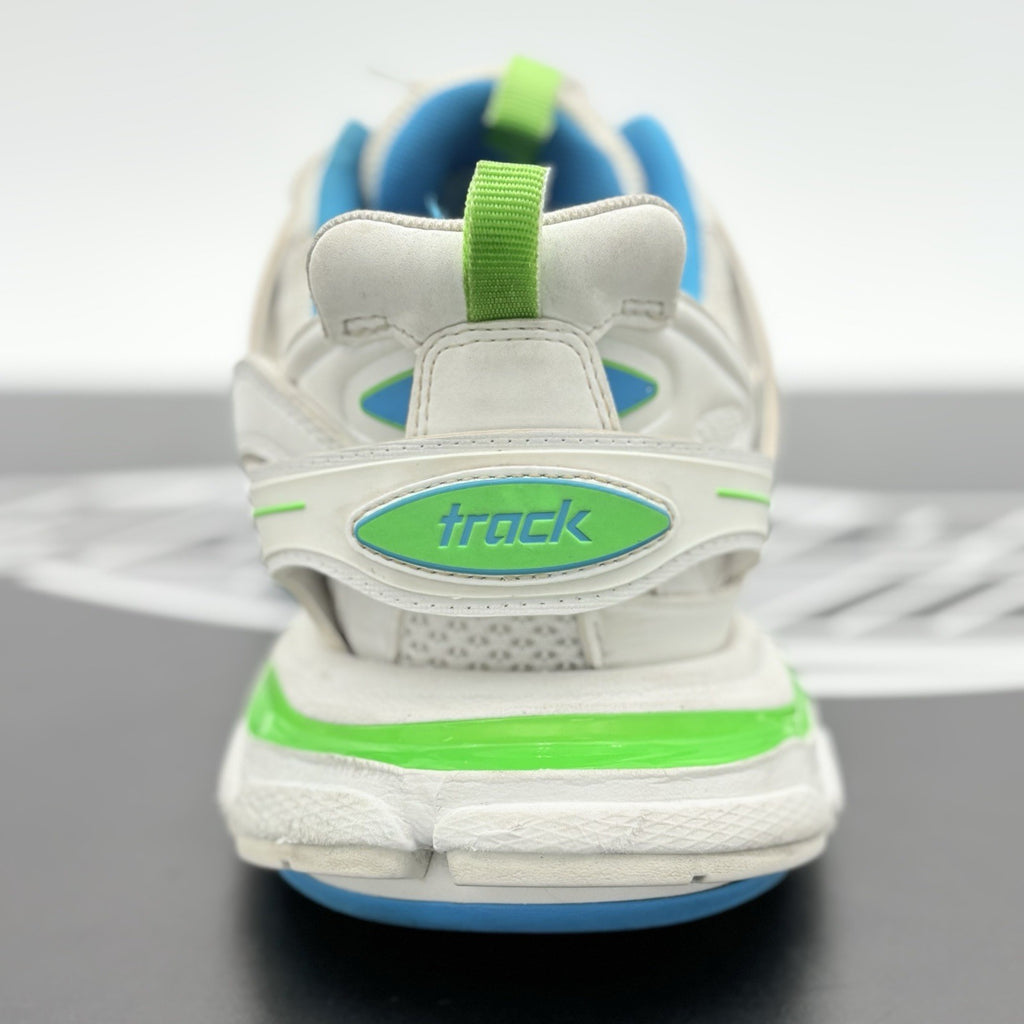 Size 43 (10 US) - Balenciaga Track ' White Blue Green ' | GREAT CONDITION!