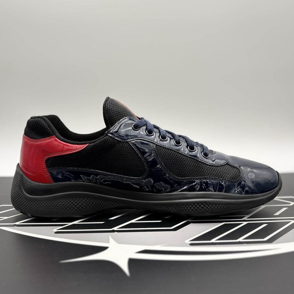Size 11 UK (12 US) Prada Americas Cup ' Navy Red ' | GREAT CONDITION!