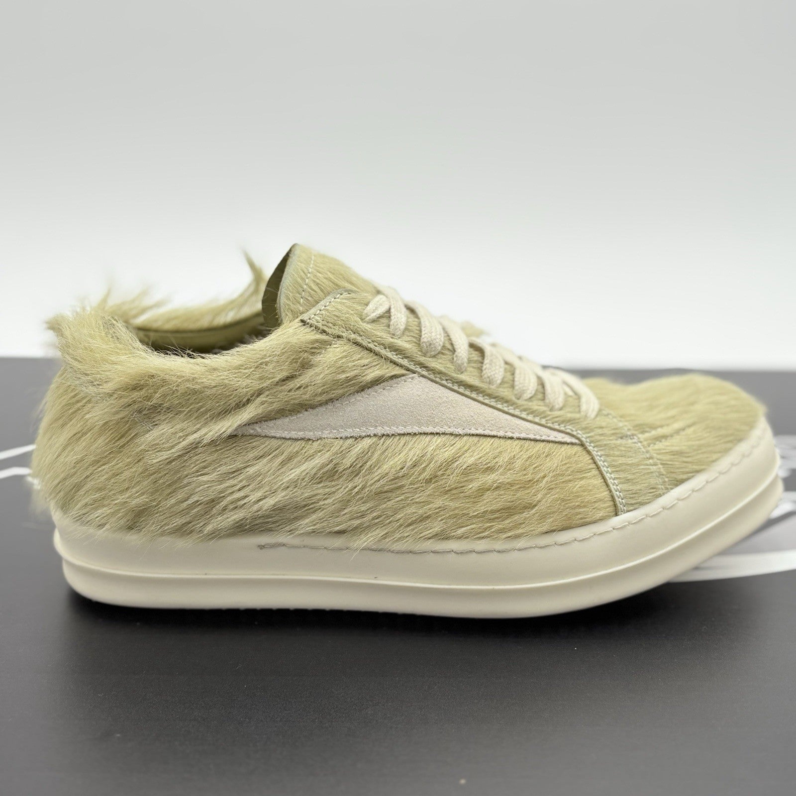 Size 41 (8 US) Rick Owens Low Leather  ' Acid Hair ' | SUPER CLEAN!