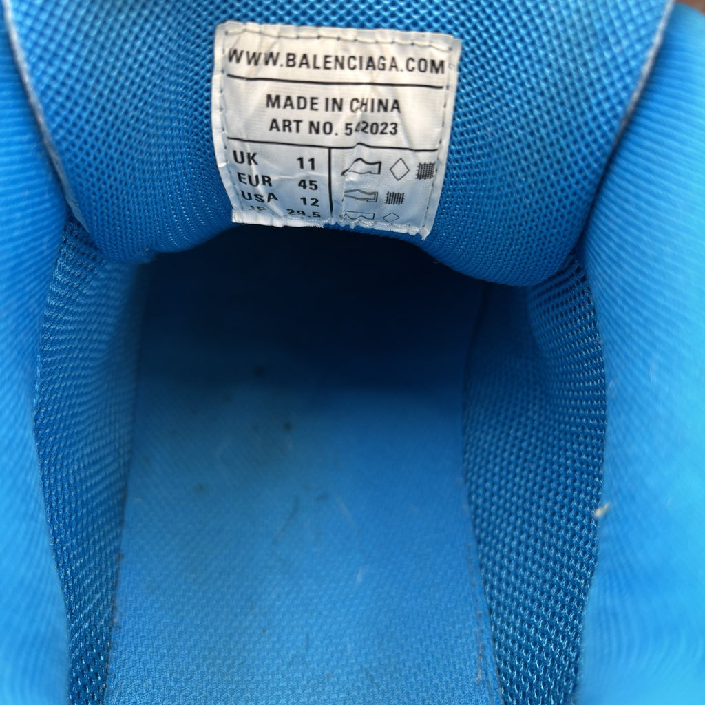 Size 45 (12 US) - Balenciaga Track ' White Blue Green ' | GREAT CONDITION!