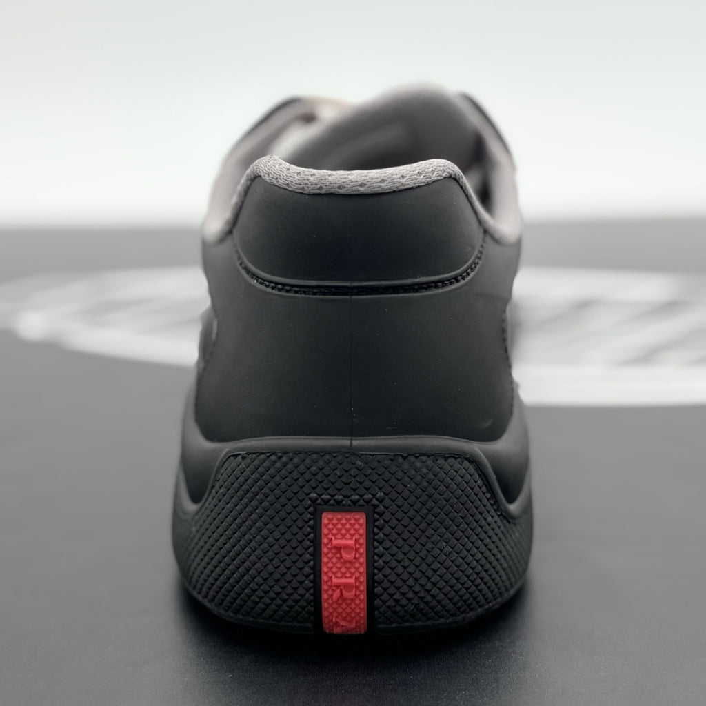 Size 40 (7 US) - Prada America's Cup Soft Rubber ' Black ' | SUPER CLEAN!