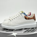 Size 45 (12US) Alexander McQueen ' White Multi Snake Print ' | ONLY WORN 1-3x