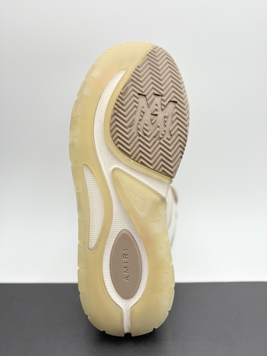 Size 44 (11 US) Amiri MA-1 ' White Brown ' | GOOD CONDITION!